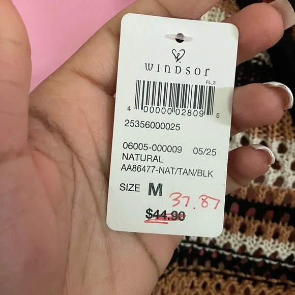 Striped Halter Maxi Dress - Picture 4 of 4